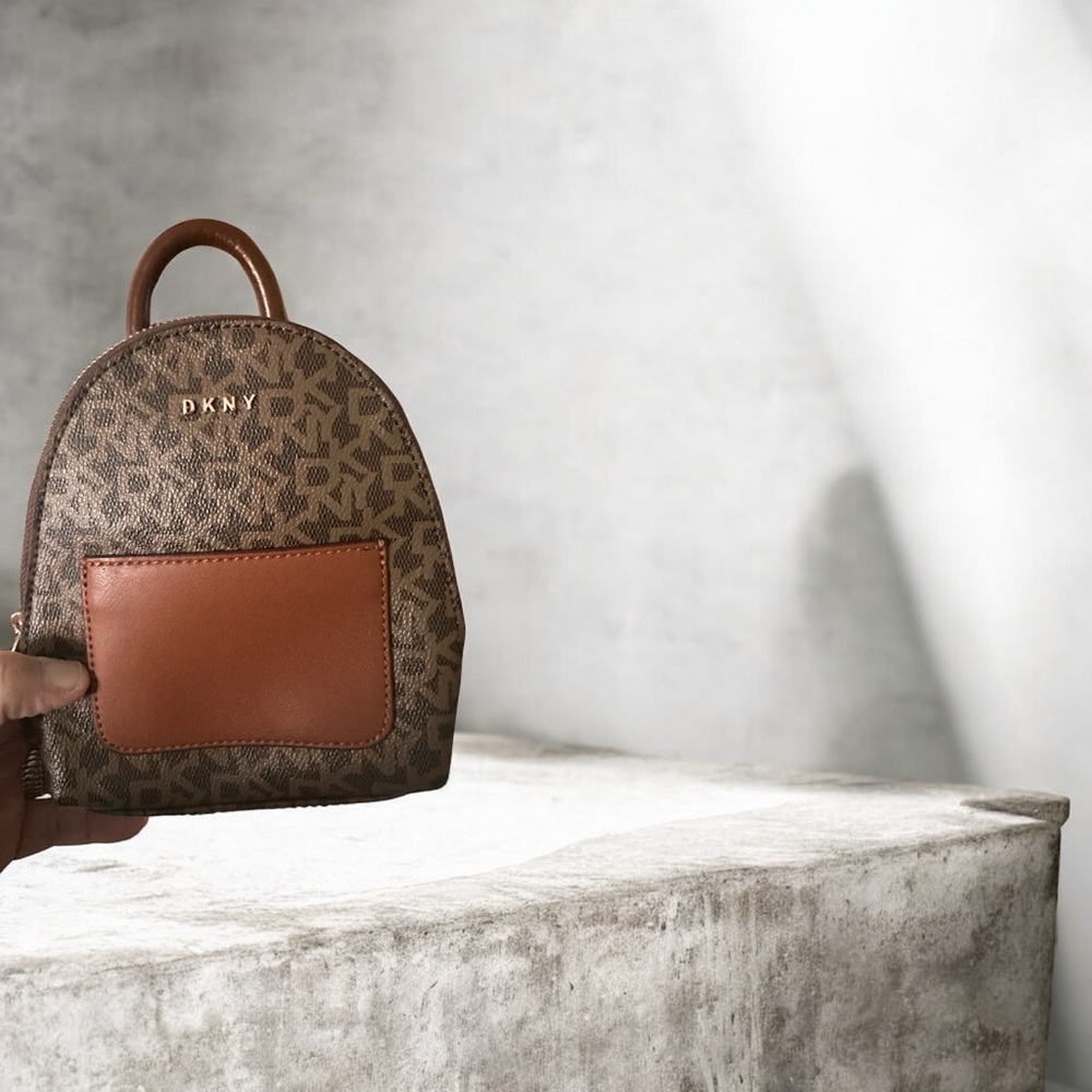 Dkny Cream Logo-Patterned Interior (Mini Small Ba… - image 6